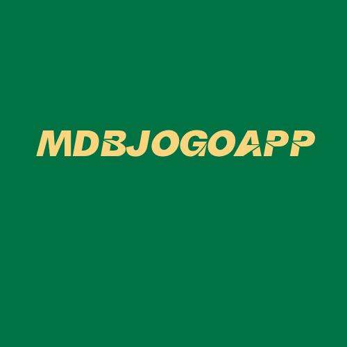 Logo da MDBJOGOAPP